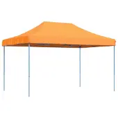 Syfax Partyzelt Faltbar Pop-Up Orange 440x292x315 cm