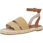 Pepe Jeans für Damen. PLS900010 Beige Auri Street Sandalen (39), Braun, Wohnung, Schnalle, Lässig