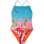 DEDICATED - Women's Swimsuit Vinterviken - Badeanzug Gr L bunt