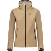 Montura Shelter wasserdichte Damen Outdoor Jacke mit Kapuze beige S