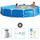 Intex Frame Pool Rund - 366x76 cm - 4-teilig SCB82