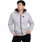 BERTSCHAT Beheizbarer Herren Hoodie Grau - Dual Heating