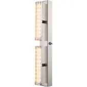 Globo Strahler Strahler Nickel Matt, 2Xled 68056-2W
