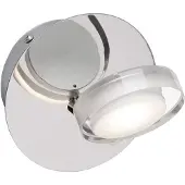 Brilliant CALVIN Wandleuchte 5W LED inklusive Metall/Glas wamrweiß G33210/15