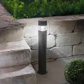 Esotec Solar Pollerleuchte Standleuchte Elara 50 Edelstahl IP44 102953