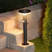 Esotec PIR Standleuchte Ribolla 45, Bewegungsmelder, 36 LEDs Akku outdoor 102771