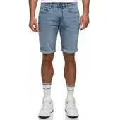 Indicode Shorts "INKaden", Damen, Gr. S, N-Gr, blau wash, Denim/Jeans, Obermaterial: 98% Baumwolle, 2% Elasthan, unifarben, regular fit knielang, Hosen Shorts