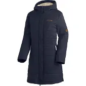 Maier Sports Winterjacke "LAERKE 2.0", Damen, Gr. 40, blau (dunkelblau), 100% Polyester, regular fit, Jacken Winterjacke, Damen Mantel, atmungsaktiver Wintermantel mit Kapuze, wasserdicht