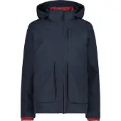 CMP Damen Jacke Woman Jacket Zip Hood 35Z1456D-U911 40 - Titanio - 40