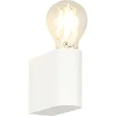 TRIO Bad-Wandlampe Pratella, Breite 4 cm, weiß, Kunststoff, IP44