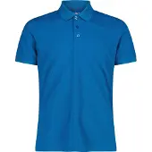 CMP Herren Outdoor Polo Shirt aus Pique mit Dry-Function blau 48