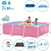 Intex Rechteckiger Frame Pool - 220x150x60 cm - 7-teilig SCB97