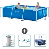 Intex Rechteckiger Frame Pool - 300x200x75 cm - 4-teilig SCB81