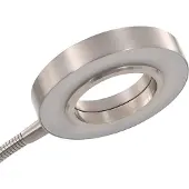 vidaXL Stehlampe 18 W Silbern 180 cm Dimmbar