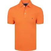 Tommy Hilfiger Poloshirt "1985 SLIM POLO" Markenstickerei, aus Baumwoll-Piqué