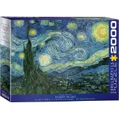 Empireposter 2000 Teile Puzzle Vincent van Gogh Sternennacht