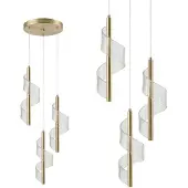 Toolight Hängelampe Rea G178-3Cp Led Golden