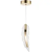 Toolight Hängelampe Rea G157-Cp Gold, Transparent