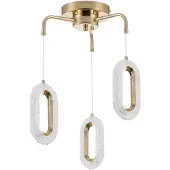 Toolight Hängelampe Rea G173-3Cp Golden