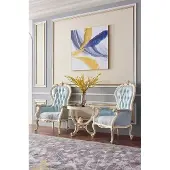 AEA Wohnzimmer set 2х Sessel Couchtisch 3tlg Luxus Innenbereich Lounge Club Möbel