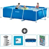 Intex Rechteckiger Frame Pool - 300x200x75 cm - 5-teilig SCB124