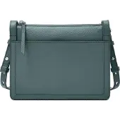 Fossil Leder Umhängetasche Schultertasche Taryn Crossbody Bag Blue blaugrau