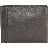 Fossil Geldbörse Ingram Large Coin Pocket Black schwarz