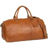 Mustang Leder Reisetasche Catania Travel Bag Cognac braun
