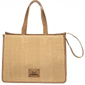 Sansibar Handtasche Umhängetasche Tote Bag Sand hellbraun