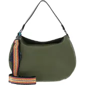 Gabs Leder Umhängetasche Schultertasche Angelique TG Ruga Black Bag Salice khaki