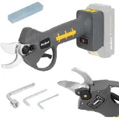 Rebel Akku-Gartenschere, Astschere, Heckenschere, elektrisch, 300 W
