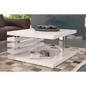 Sonstiges Moderne Couchtisch Kaffeetisch Kaffeetisch Sofatisch Modern Weiß Wohnzimmer Elegant