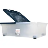 Wham Aufbewahrungsbox Mit Rädern, 32 L - Kapazität Gd 3563