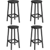 Vasagle Barhocker Barstühle (Set, 4 St., 4er), bis 100kg belastbar