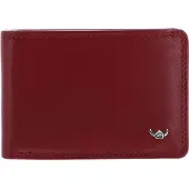 Golden Head Leder Geldbörse Polo RFID Protect Minischeintasche 1193 Rot dunkelrot