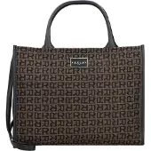 Replay Schultertasche Umhängetasche Shopper Logo braun