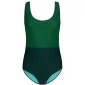 INASKA - Women's Swimsuit Pure - Badeanzug Gr M grün