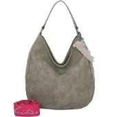 Fritzi aus Preußen Schultertasche Umhängetasche Filli02 Sunny Hobo Bag Moss khaki