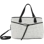 Gerry weber Handtasche Schultertasche Summer Walk Handbag LHZ Black hellgrau