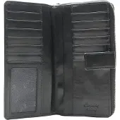 Esquire Geldbörse New Silk Wallet Black schwarz