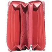 Esquire Geldbörse New Silk Wallet Red dunkelrot