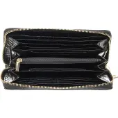 Bodenschatz Geldbörse Zip Around Wallet Black schwarz