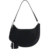 Lacoste Schultertasche Umhängetasche Chantaco Moon Bag Noir schwarz