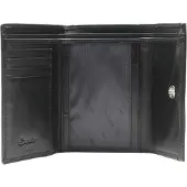 Esquire Geldbörse Silk 02 Wallet Black schwarz