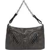 Replay Schultertasche Umhängetasche Shoulder Bag Washed Black anthrazit