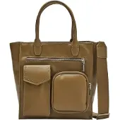 s.Oliver Handtasche Shopper Brown olivgrün