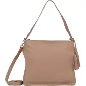 Gerry weber Schultertasche Umhängetasche Cadiz Hobo MHZ Cappuccino hellbraun