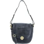 Chiemsee Leder Schultertasche Umhängetasche Brisbane Shoulderbag Blue blau
