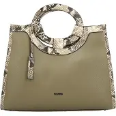 PICARD Handtasche Schultertasche Savona Handbag Khaki grün mehrfarbig