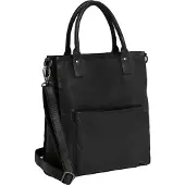 Mustang Leder Umhängetasche Handtasche Perth Shoulderbag Black schwarz